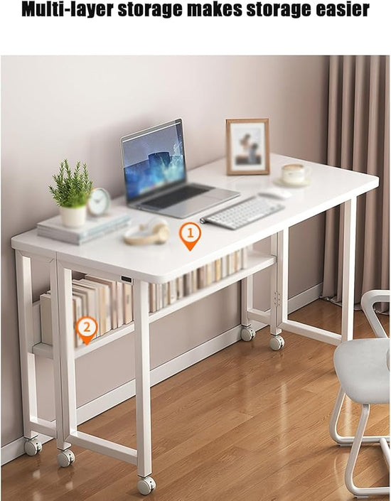 Escritorio Plegable C/ruedas Blanco®