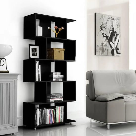 Biblioteca Geometrica Linea Retro 5 Estantes Premium Resist®