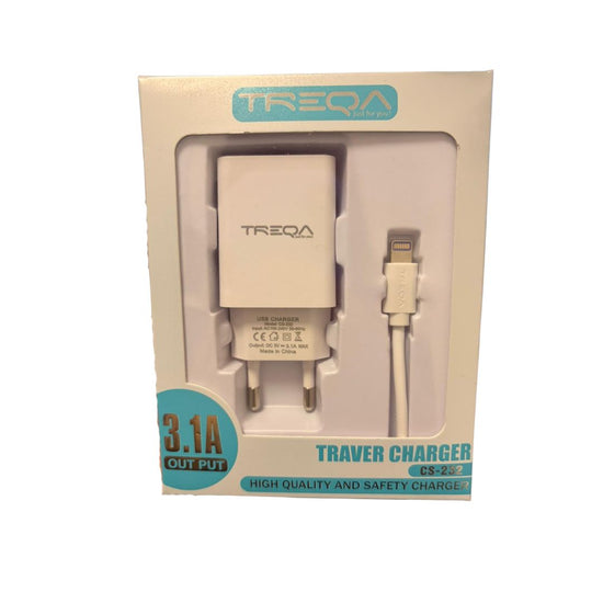 Cargador Treqa Con Cable Usb Lightning®