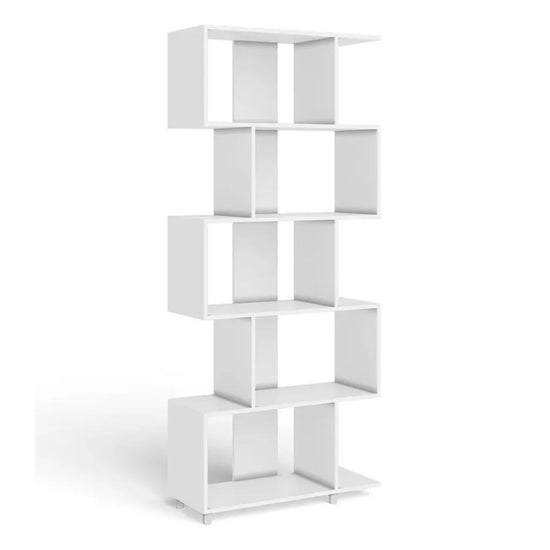 Biblioteca Geometrica Linea Retro 5 Estantes Premium Resist®
