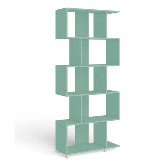 Biblioteca Geometrica Linea Retro 5 Estantes Premium Resist®