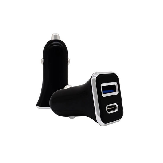 Cargador Treqa Usb Y Tipo C Auto®