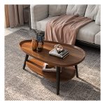 Mesa Auxiliar, Ratona Mdf Premium Minimalista 100x55x40cm