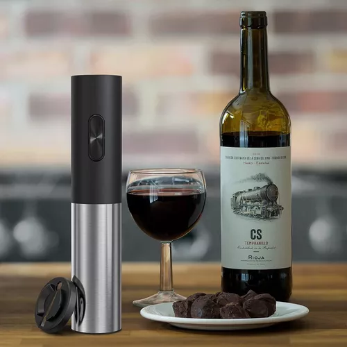 Sacacorchos eléctrico recargable con accesorios para vino – Tendances  Meubles
