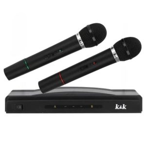 Microfonos Inalambrico Dinamicos X2 C/base Kareoke Premium®