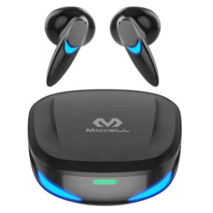 Auricular Inalambrico Calidad Miccell Bh38 Tws Bt Negro Led®