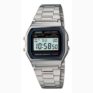 Reloj Casio A158wa Digital Color Plateado®