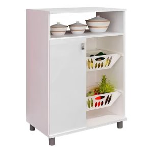 Mueble Organizador Alacena Cocina 2estantes 1puerta Resist®