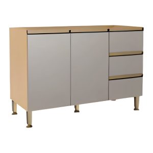 Bajo Mesada De Cocina Rebeca Moderno Con Cajones Y Puertas®