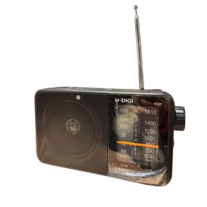 Radio U-digi Portatil Am/fm Sr-1500 Con Entrada Auriculares®
